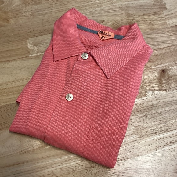 Mens Tommy Bahama 100% Silk Short Sleeve Camp Shirt - Medium - Picture 1 of 8
